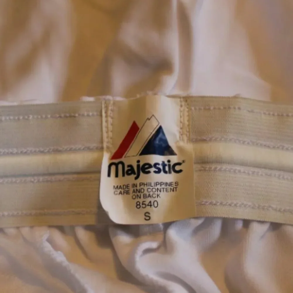 2/$10 Majestic Baseball Pants Knickers Elastic Waist Adult Small NOS